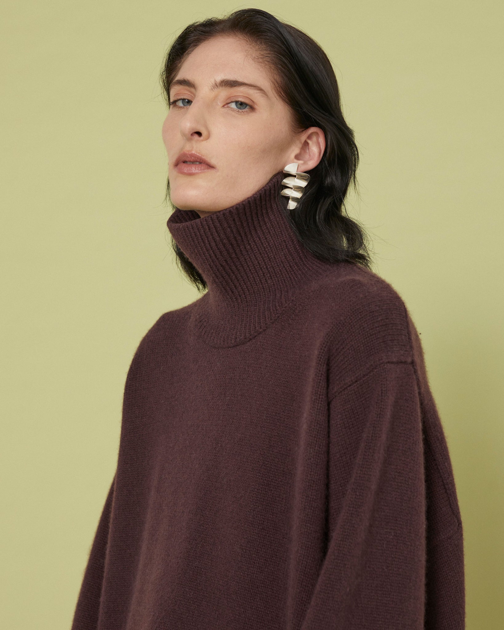 WILLOW STEP HEM SWEATER - LONG VERSION