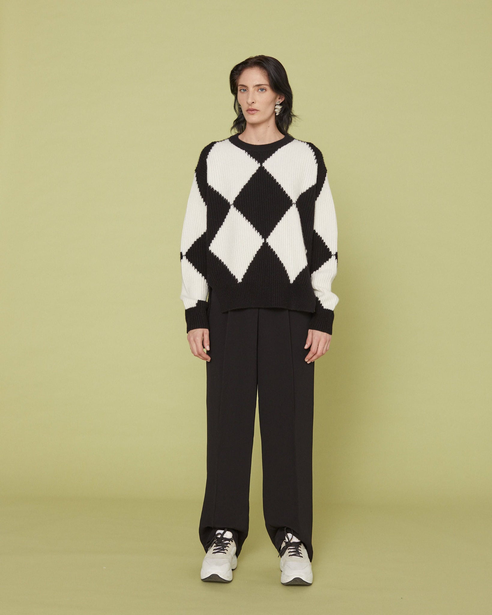 SANDRA ARGYLE SWEATER