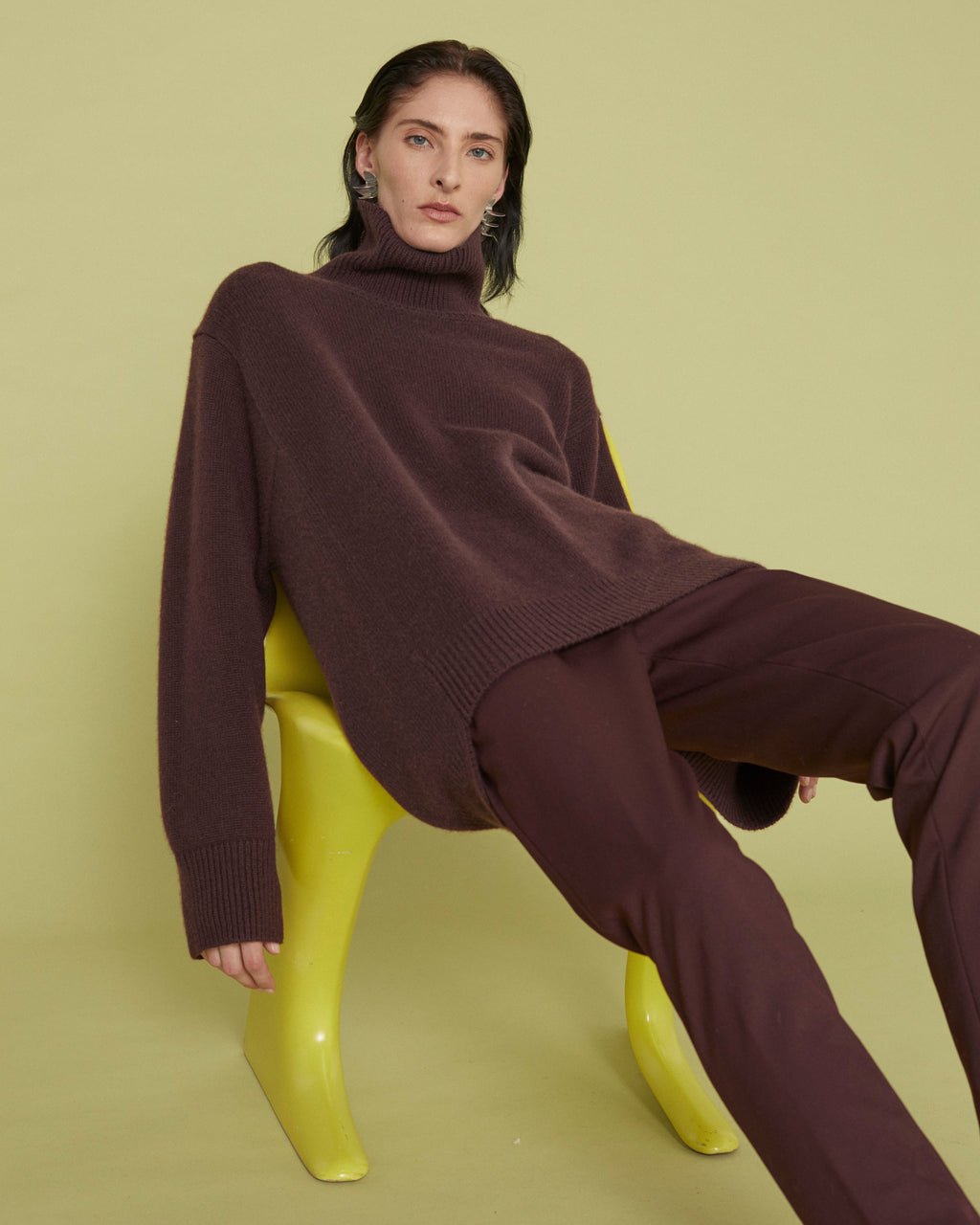 WILLOW STEP HEM SWEATER - LONG VERSION