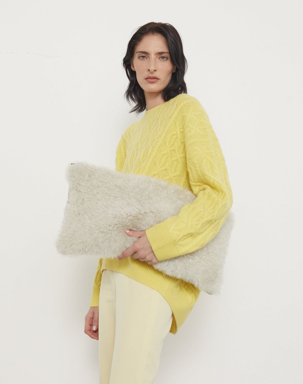 EVA CABLE SWEATER