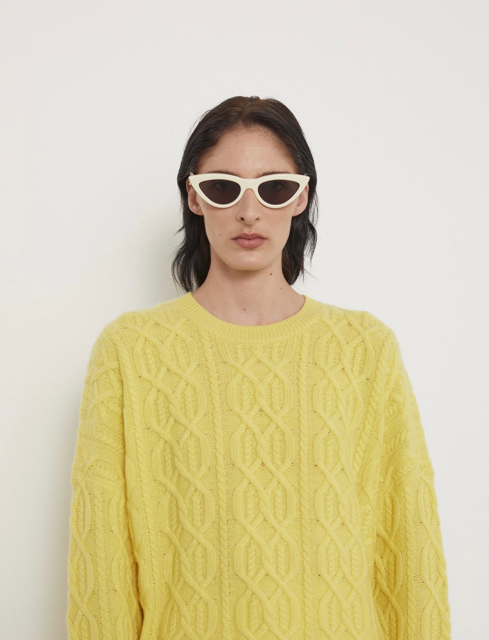 EVA CABLE SWEATER