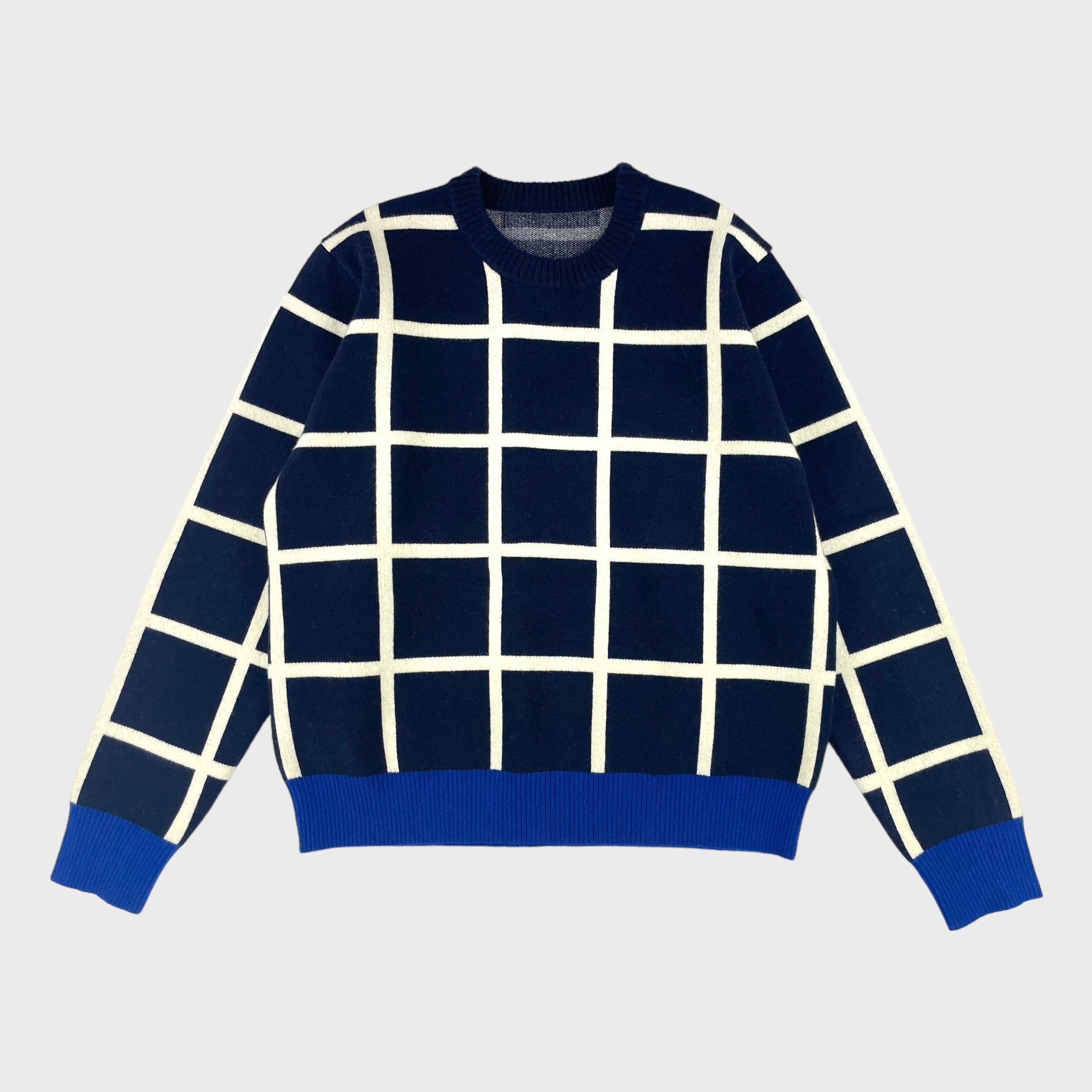 ELODIE CHECK SWEATER