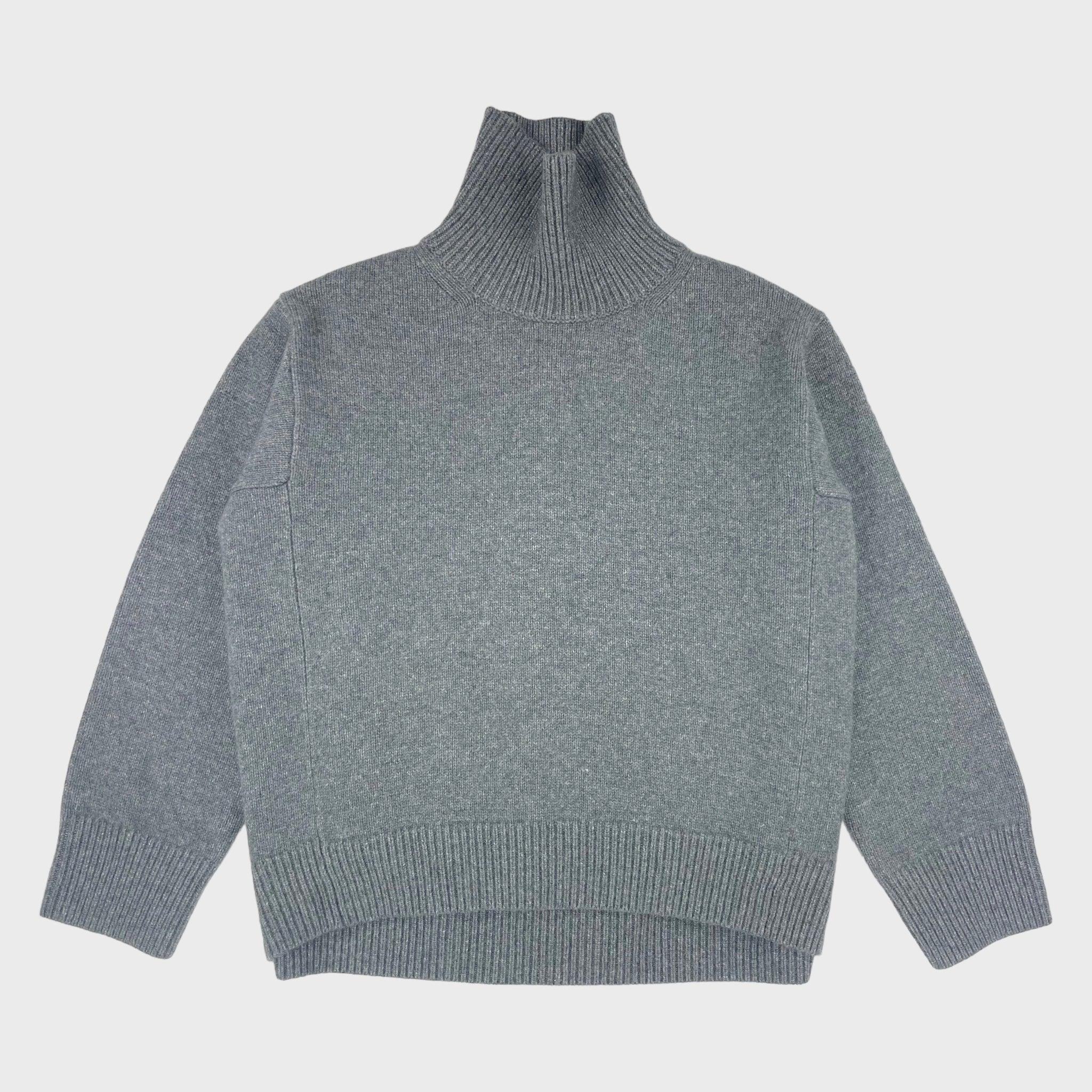 WILLOW CURVE HEM SWEATER - SHORTER VERSION