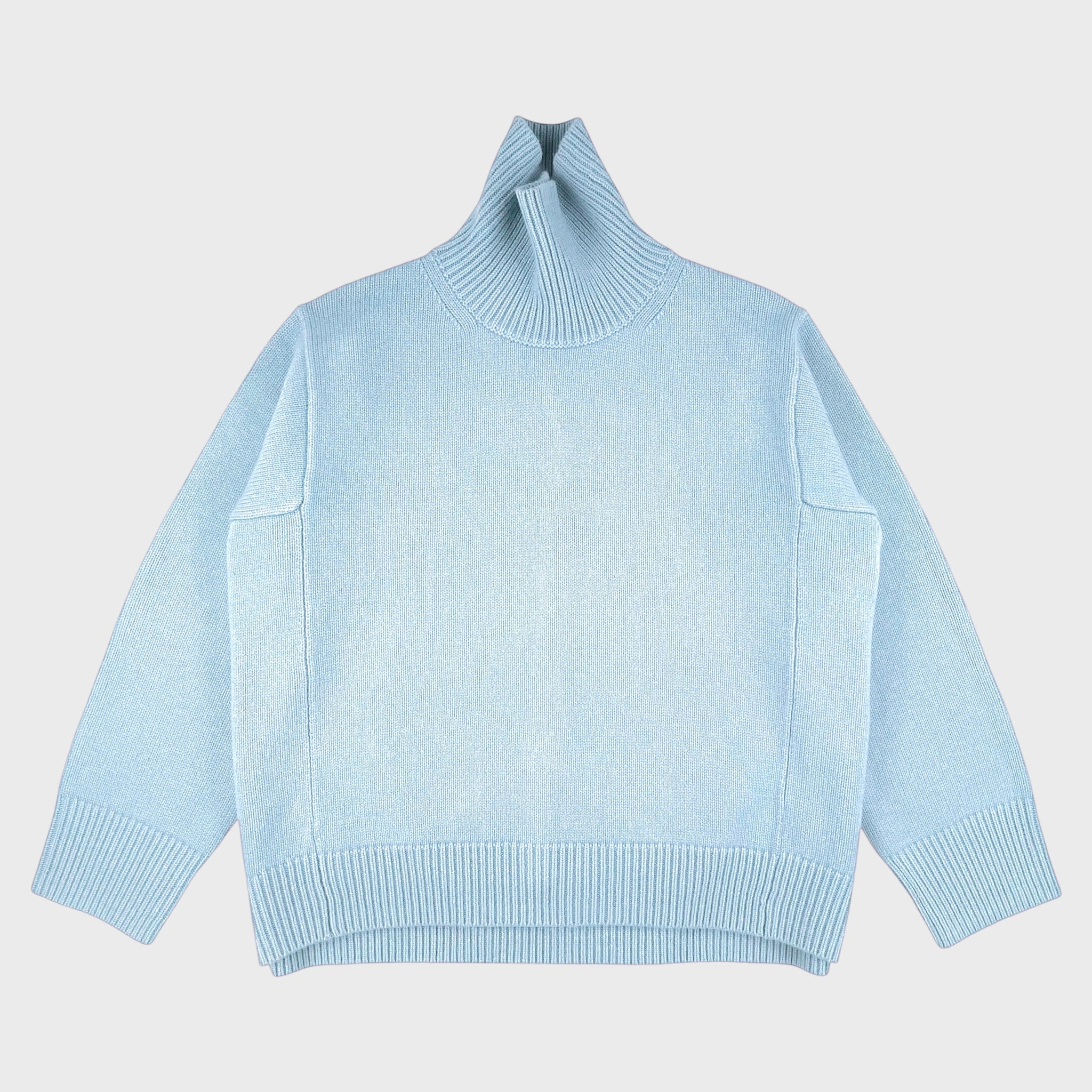 WILLOW CURVE HEM SWEATER - SHORTER VERSION