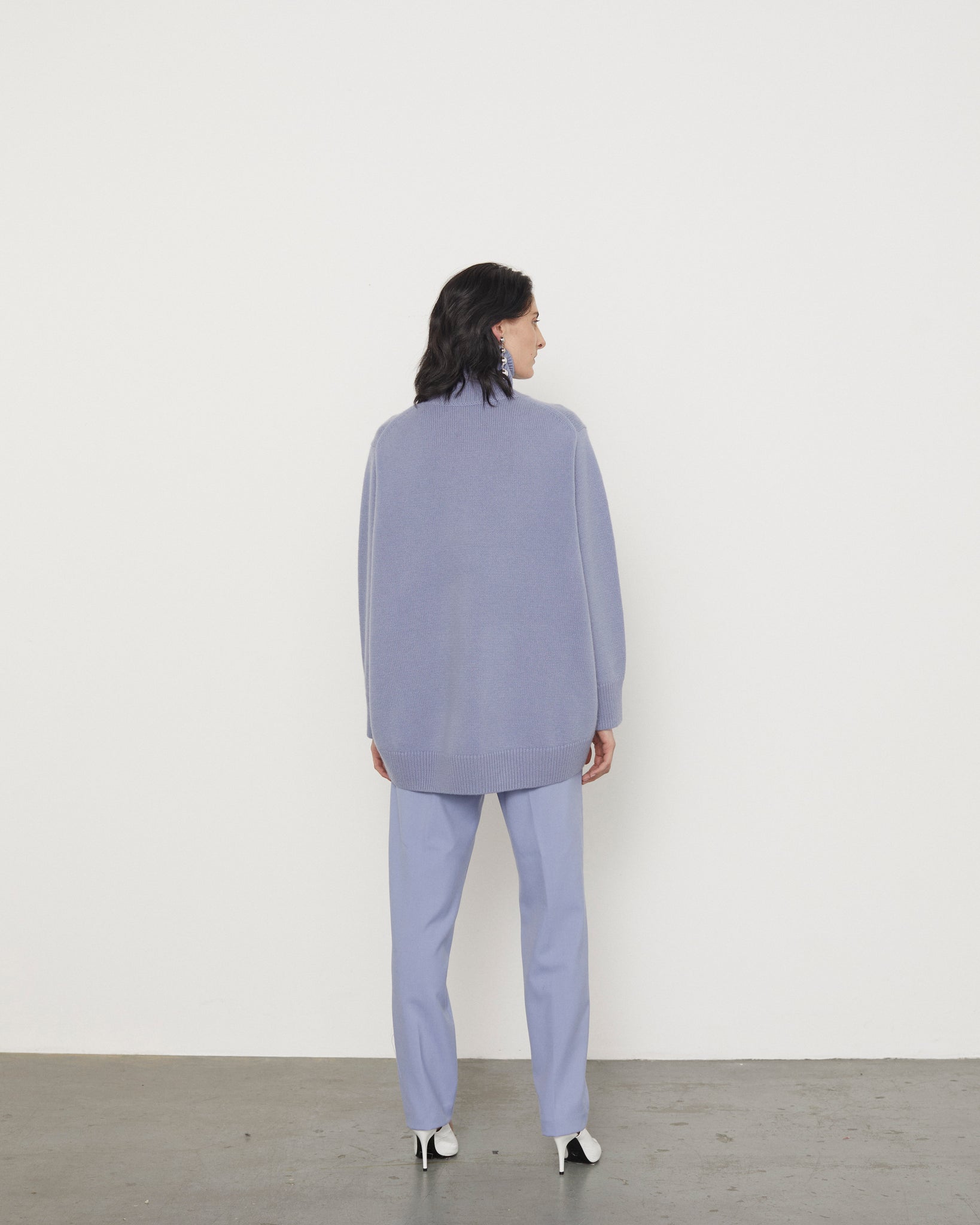 WILLOW STEP HEM SWEATER - LONG VERSION