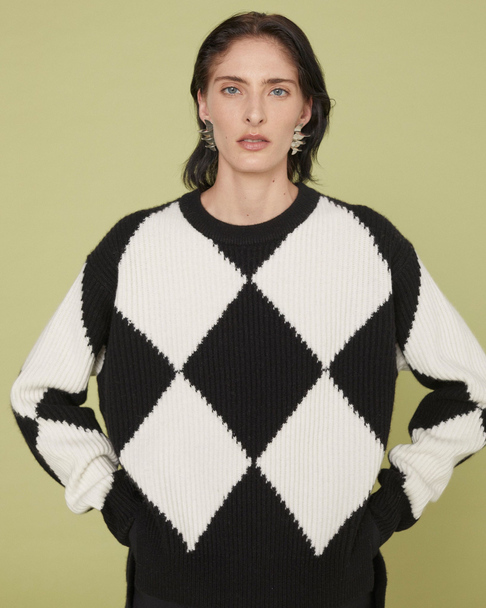 SANDRA ARGYLE SWEATER