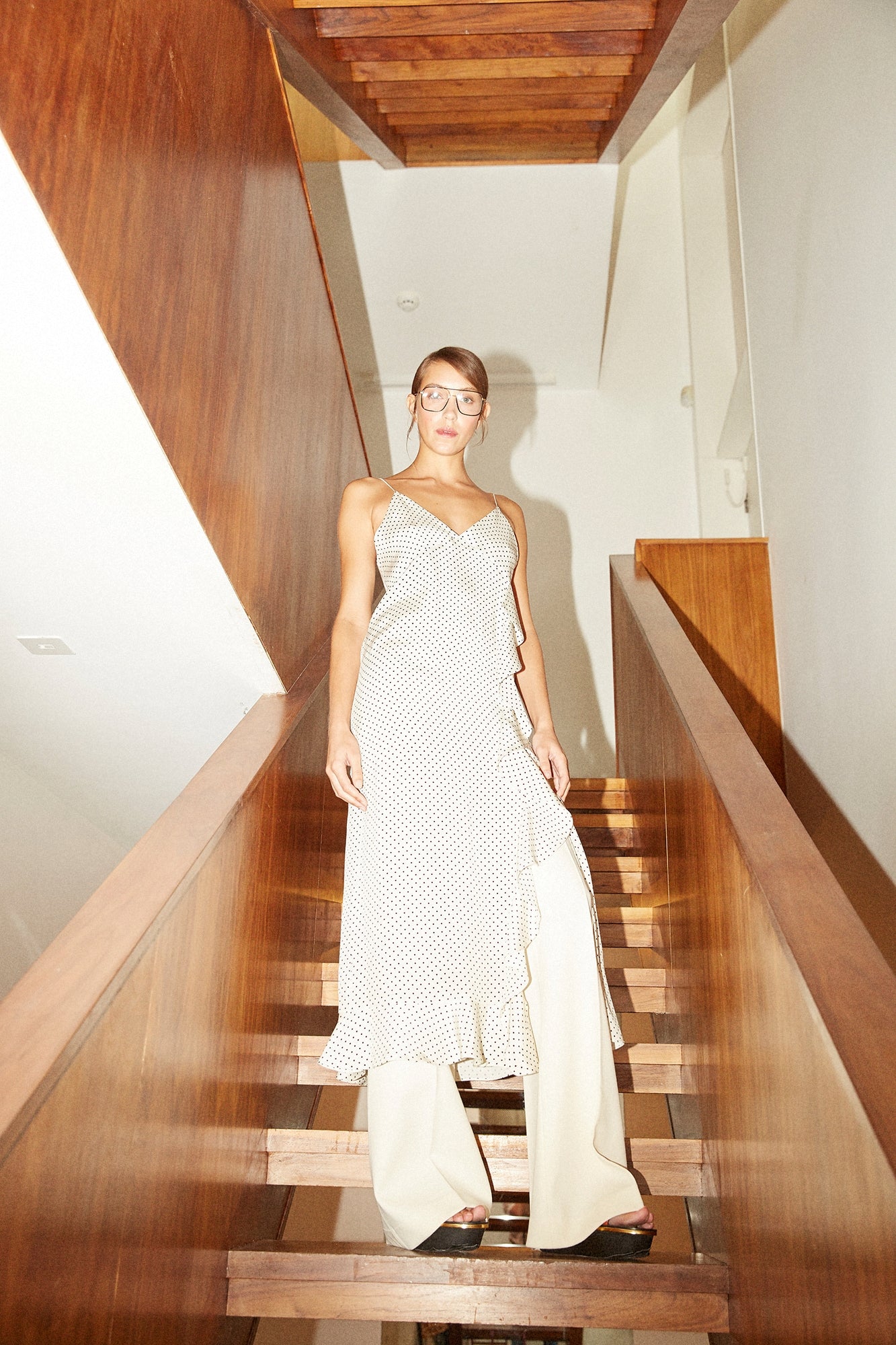 LUCETTE SILK DRESS